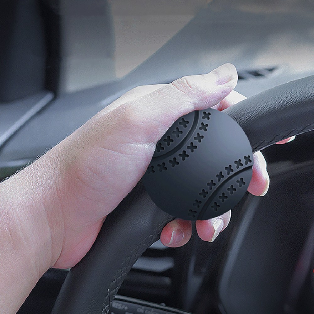 라이트닝웍스 모던 베이스볼 스타일 미끄럼방지 자동차 파워핸들 핸들봉 5,100원