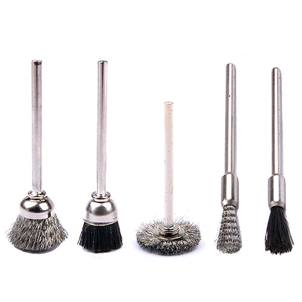 국산 금형그라인더용 미니 브러쉬 모음 택1 드릴용 샹크 3파이 베이비 평형 종형 T형 컵형 스테인레스 스텐 스덴 말털 와이어 금형 그라인드 그라인더 소형 드릴 부러쉬 금형브러쉬 1,850원