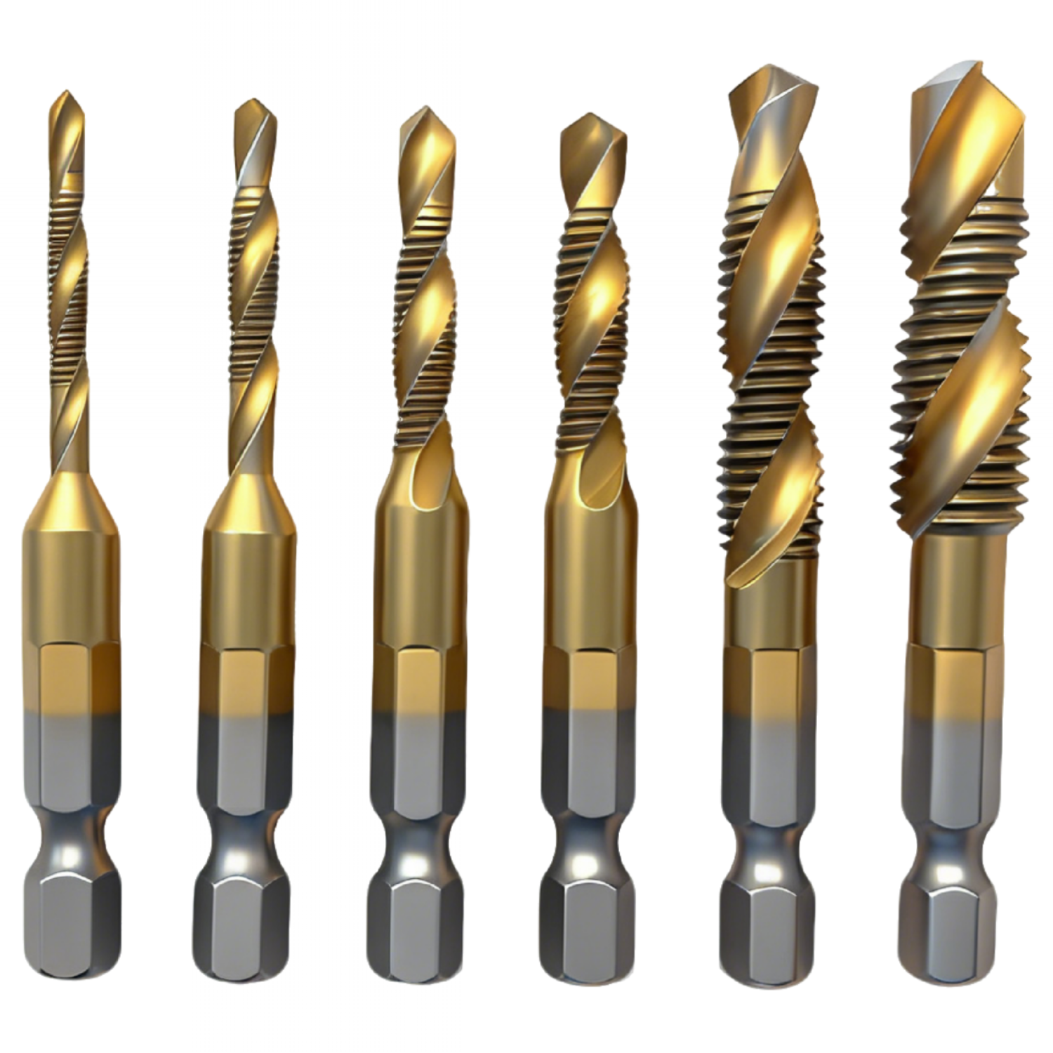 범용 임팩트 드릴 비트 세트 M3+M4+M5+M6+M8+M10, 6개 11,930원