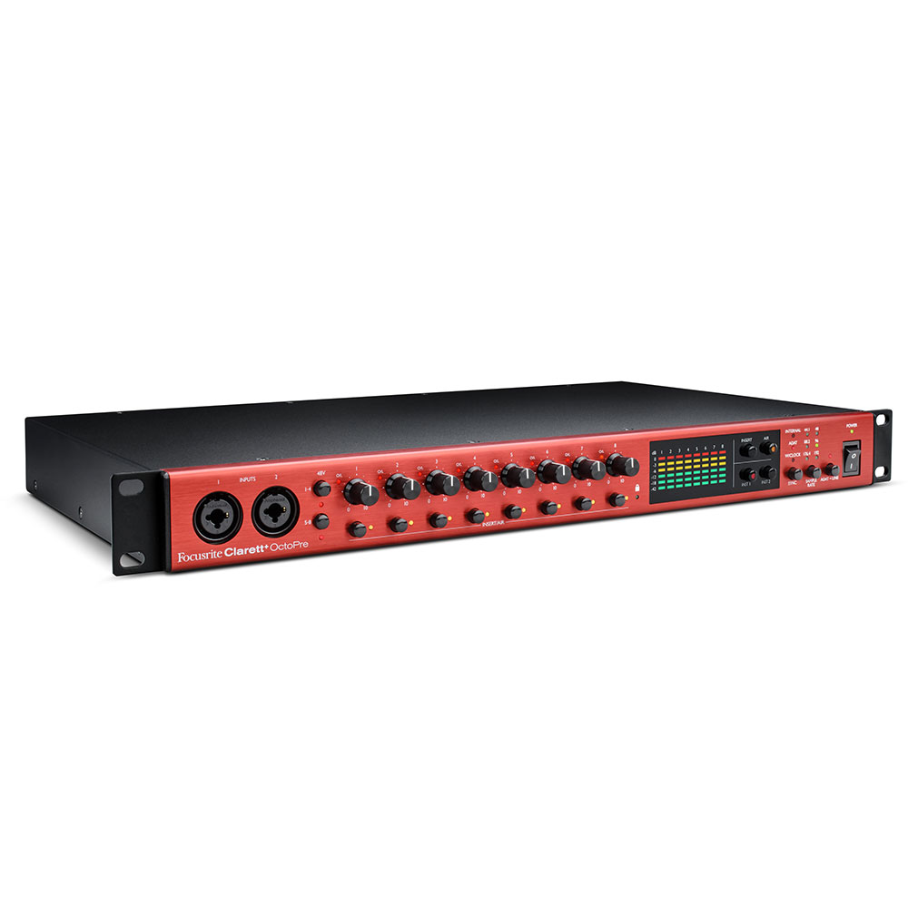 Focusrite Clarett+ OctoPre 포커스라이트 클라렛 플러스 옥토프리 마이크 프리앰프 오인페 1,071,000원