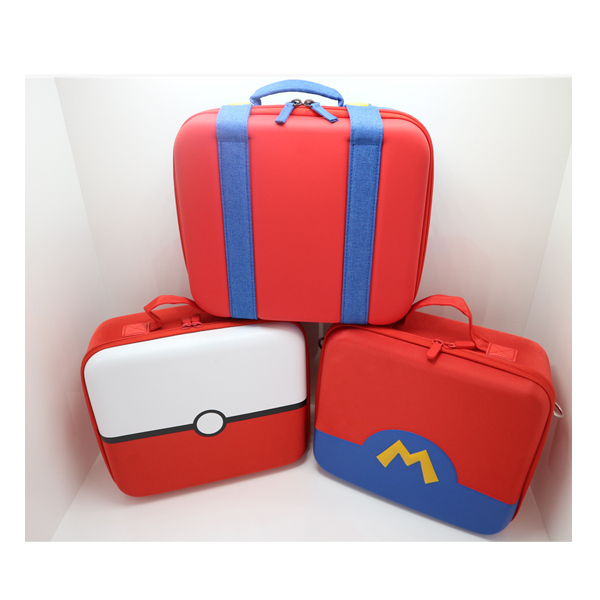 닌텐도가방 닌텐도수납함 슈퍼마리오 여행가방 하드케이스 파우치 보관 가방 케이스 닌텐도악세사리, 1개, M 로고 18,850원