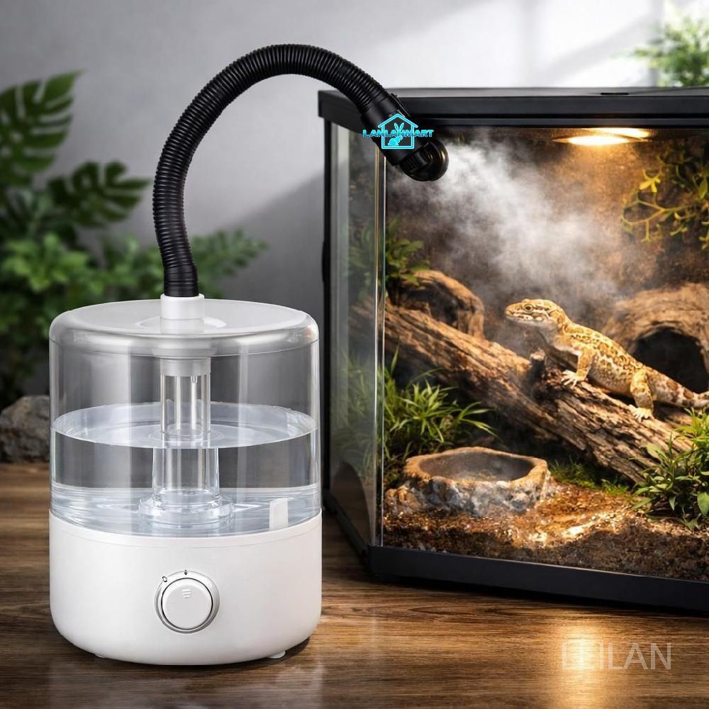 레이란 파충류가습기 습도조절 양서류 도마뱀 파충류 습기 타이머 사육장 대용량가습기 거북이 43,000원