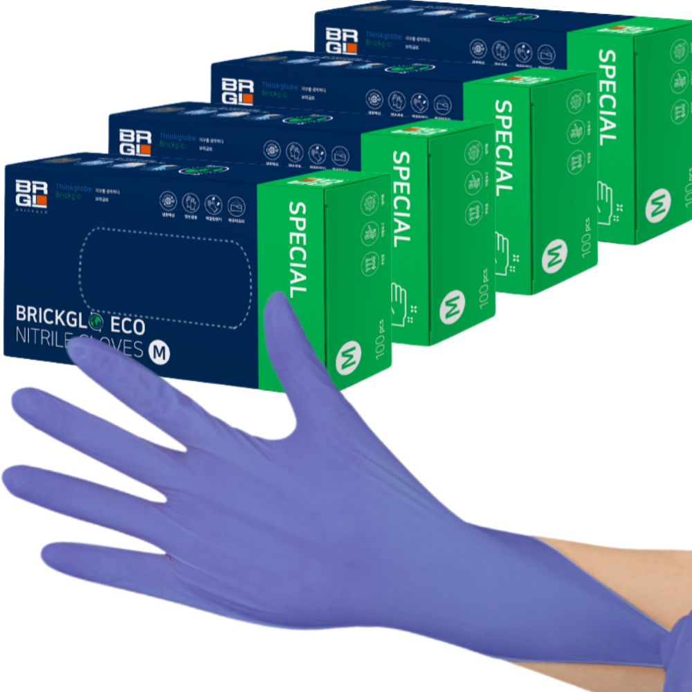 브릭글로 브릭글로 생분해성 니트릴장갑, 1개, 중(M) 50,000원
