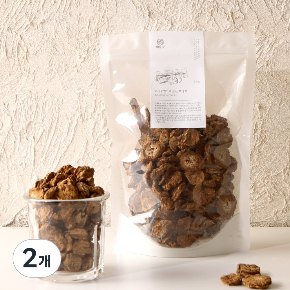 IOO% 국산 볶은 우엉차 해솔당 퍼핑공법 우엉차 로스팅 챔피언 제조 21,900원