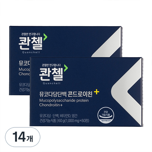콴첼 뮤코다당단백 콘드로이친 플러스 210,000원