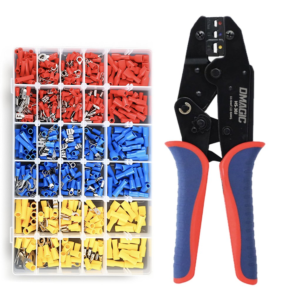 PG 터미널 압착단자 480PCS+전문용 압착기 세트 36,100원