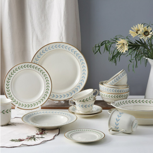 시라쿠스 로렐리프 2인 10p 신혼그릇세트 식기 홈세트 2컬러, 1개 380,000원