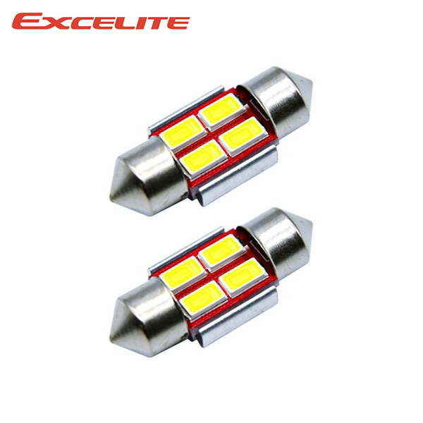엑셀라이트 자동차 실내등 LED Festoon 31mm 2개세트, 중앙실내등 화장거울등 트렁크등 4,600원