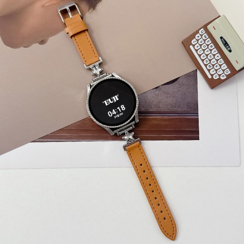 이유지 스타큐빅레더 가죽 밴드 스트랩 큐빅 갤럭시워치 8 7 6 5 4 프로 클래식 액티브 20mm 호환 26,900원