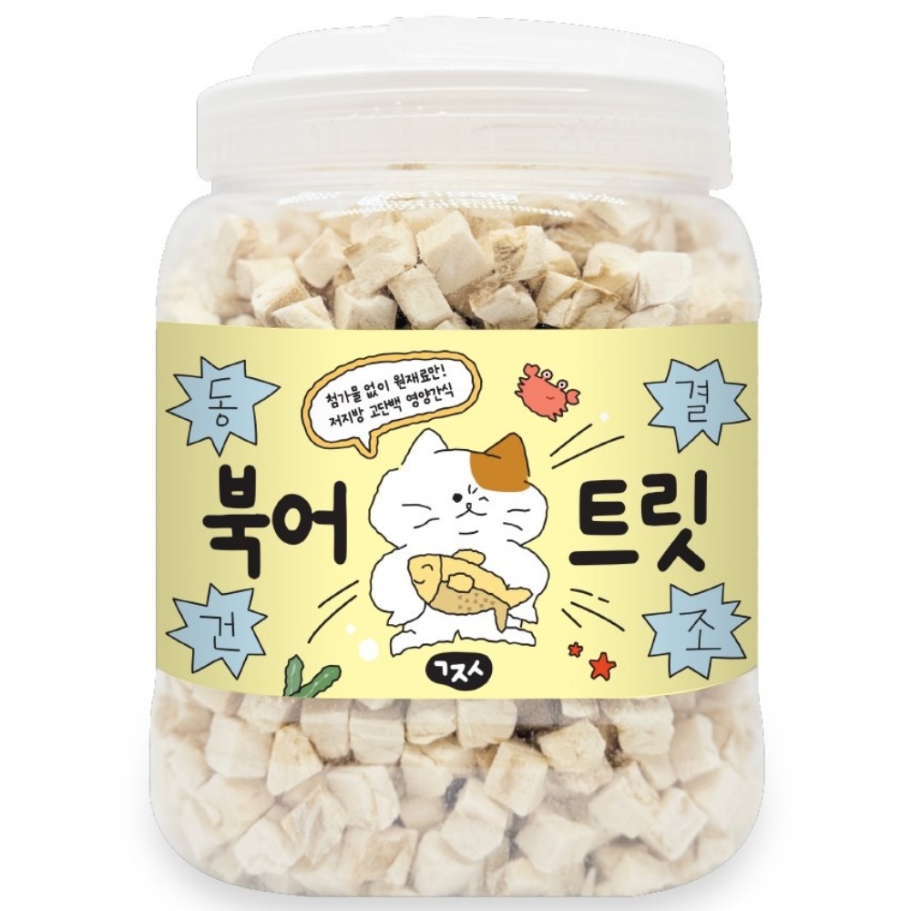 고지식 국내산 반려동물 동결건조 트릿 간식, 1개, 250g, 북어 31,900원