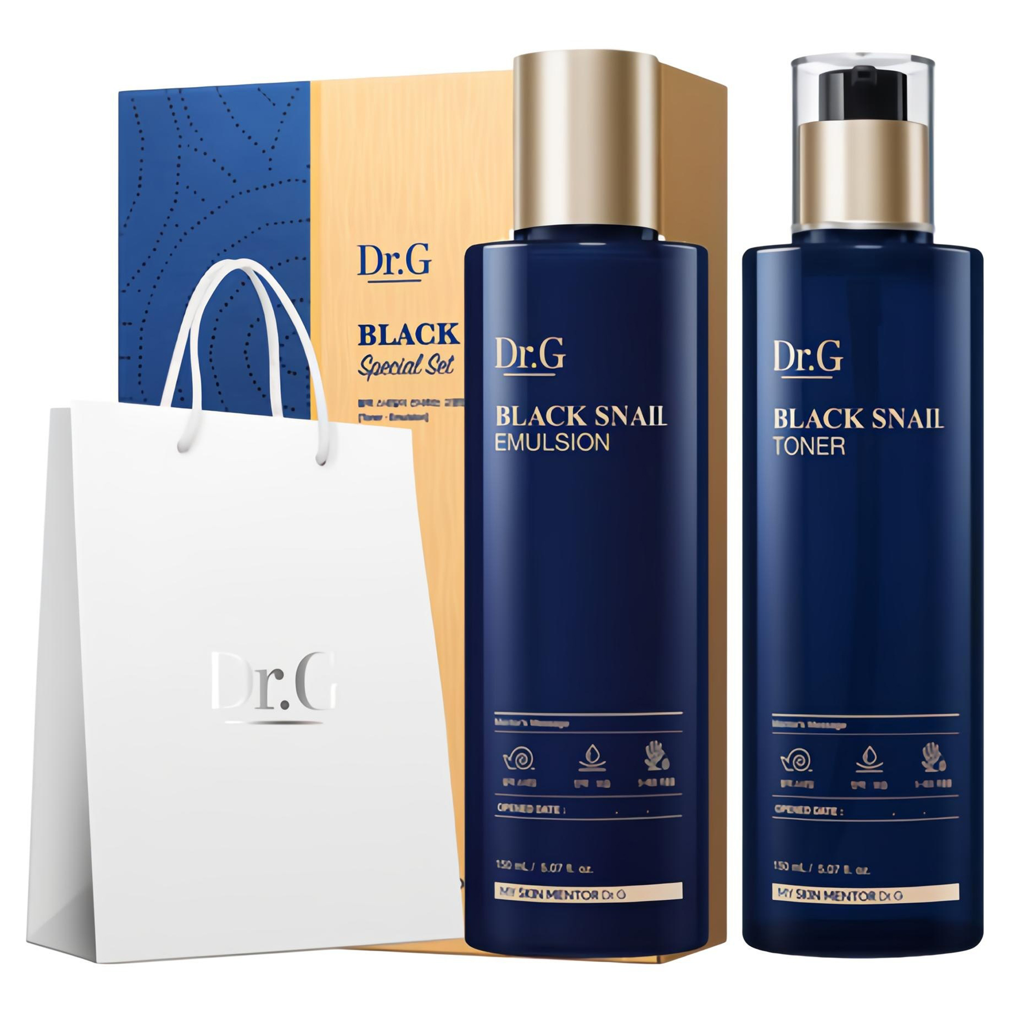 닥터지 블랙 스네일 토너 150ml + 에멀전 150ml 스페셜 2종 세트, 1세트 25,920원