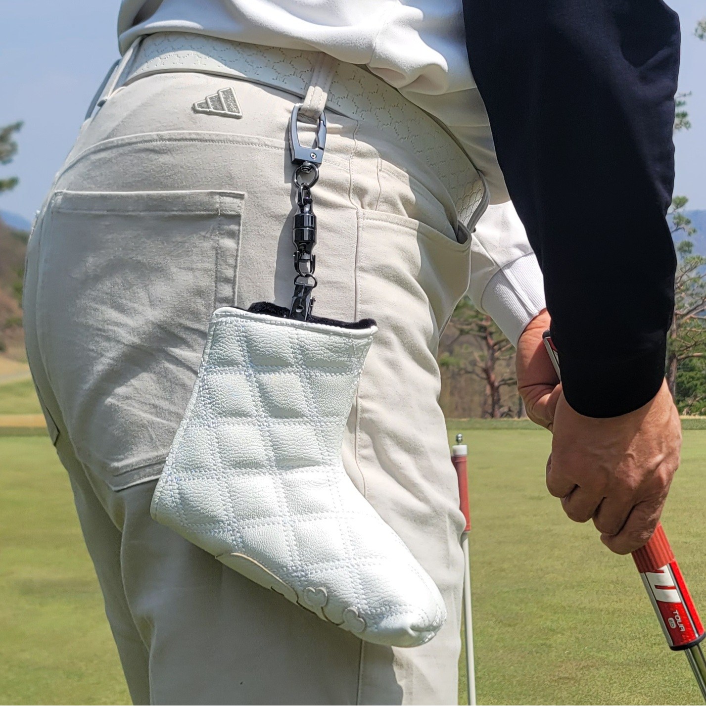 스콜피 골프 자석 퍼터키퍼 퍼터커버홀더 scorpy golf, 블랙, 1개 16,800원