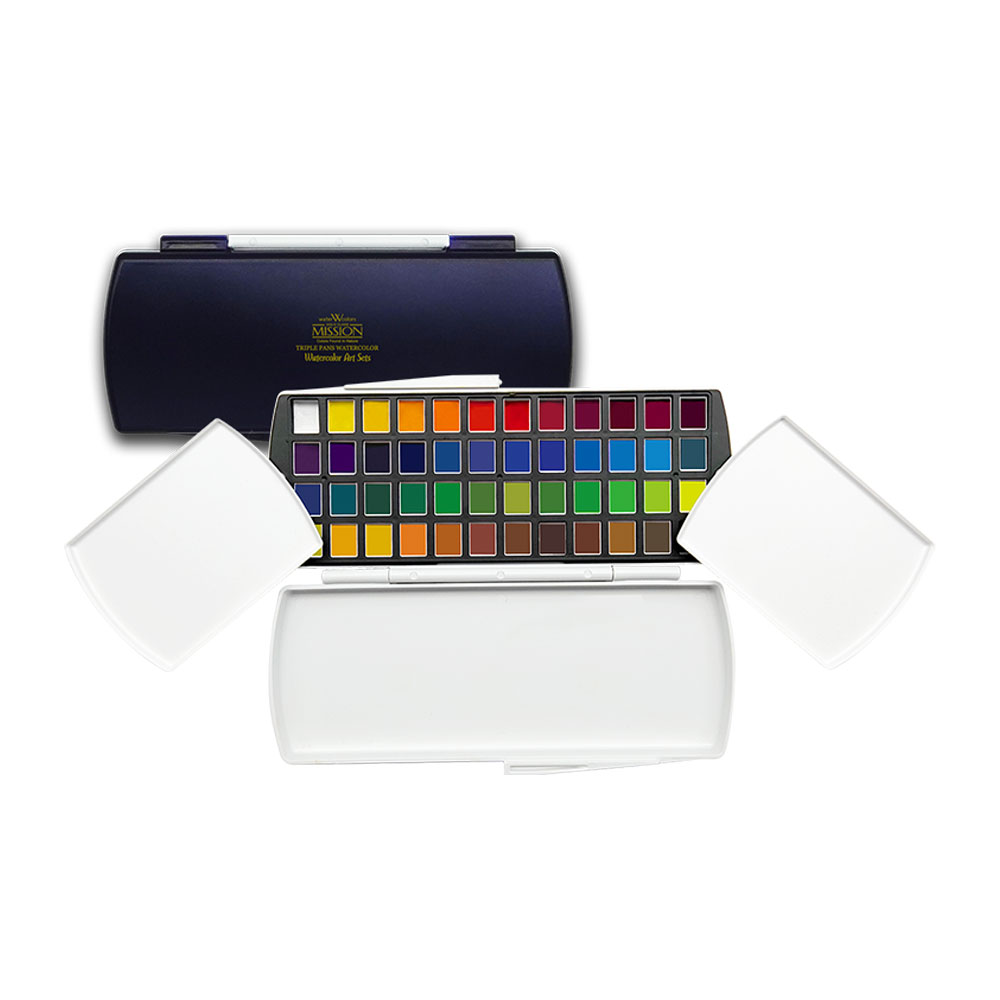 미젤로 미션골드 트리플팬 워터컬러 48색 MPW-1248 120,000원