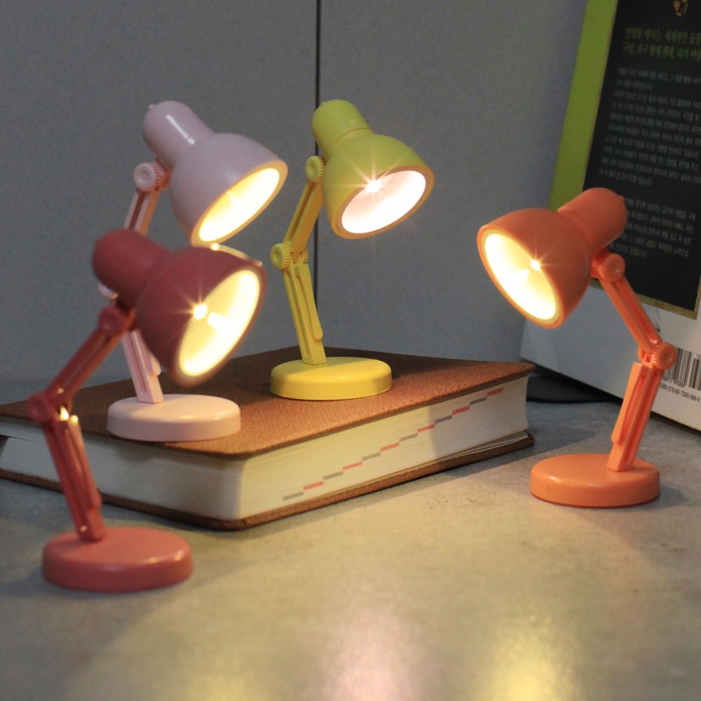 구디푸디 레트로 미니 독서등 컬러 스탠드 LED 조명 북라이트 11,630원