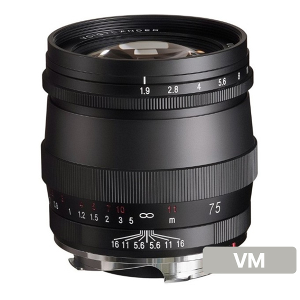 [정품등록시 5만 포인트 3년 보증] 보이그랜더 ULTRON 75mm F1.9 Multi Coating VM 마운트 (라이카 M 호환) Matt Black, 단일상품 936,000원