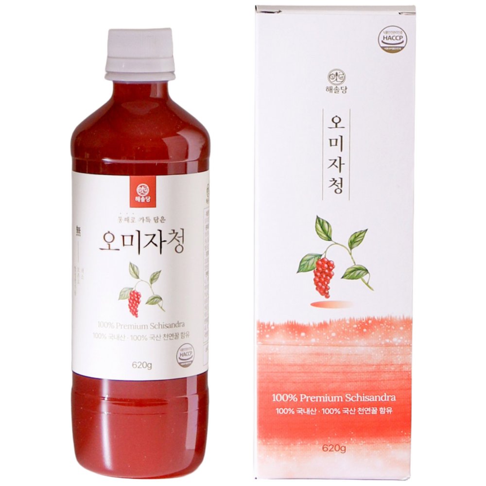 국산 100% 해솔당 문경 자일로스 오미자청 꿀 함유 66,630원