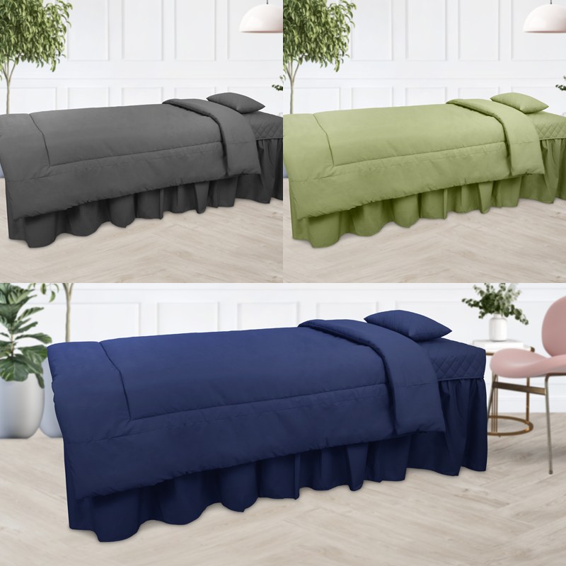 굿스타 경락 마사지 침대 커버 미용 베드 커버 피부관리실 침대패드 베개커버 맞춤커버 침구 안방침구 - 한국(공장운영) 38,000원