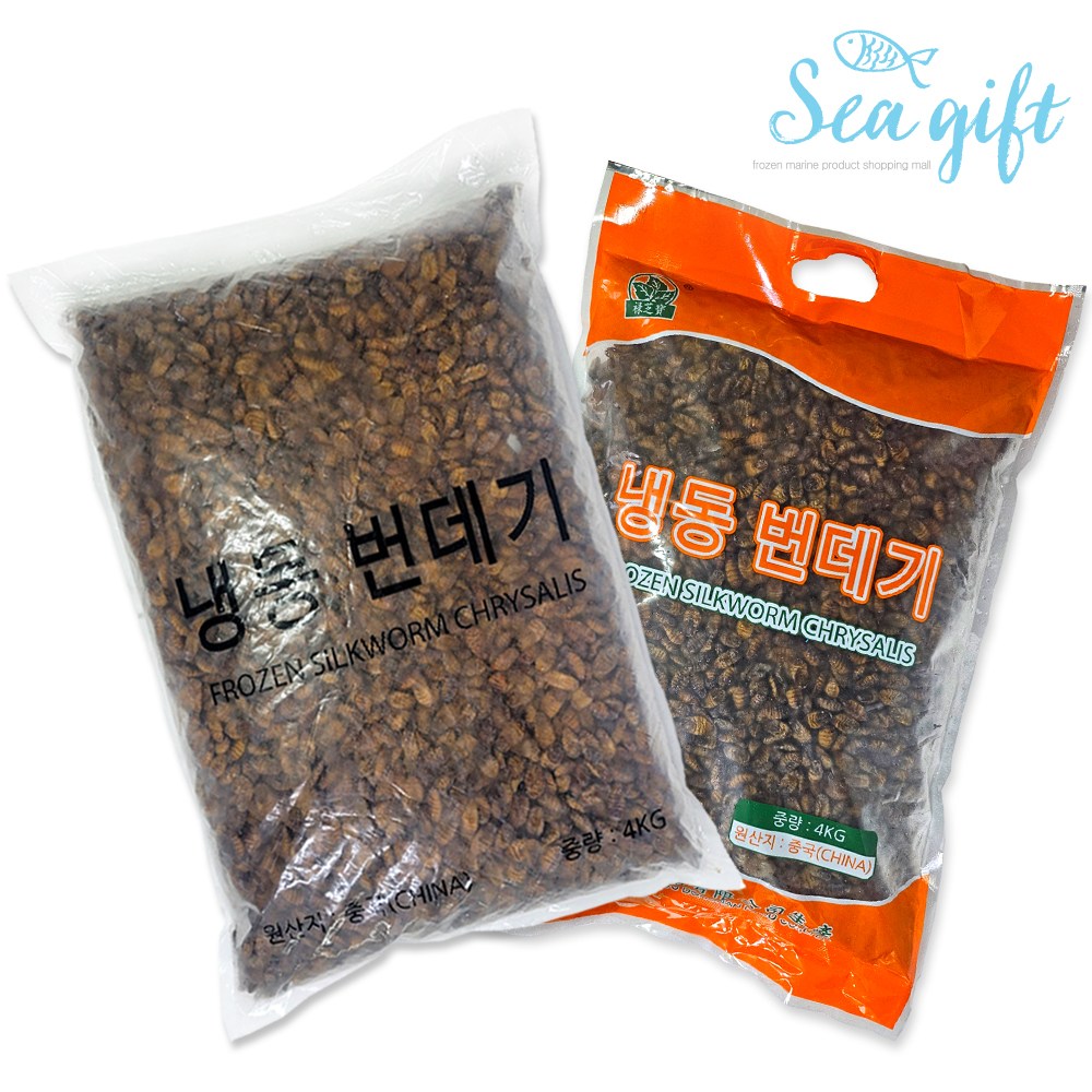 [씨기프트]냉동번데기 생번데기 번데기 4kg 주전부리 간식 안주, 4kg, 1개 20,900원