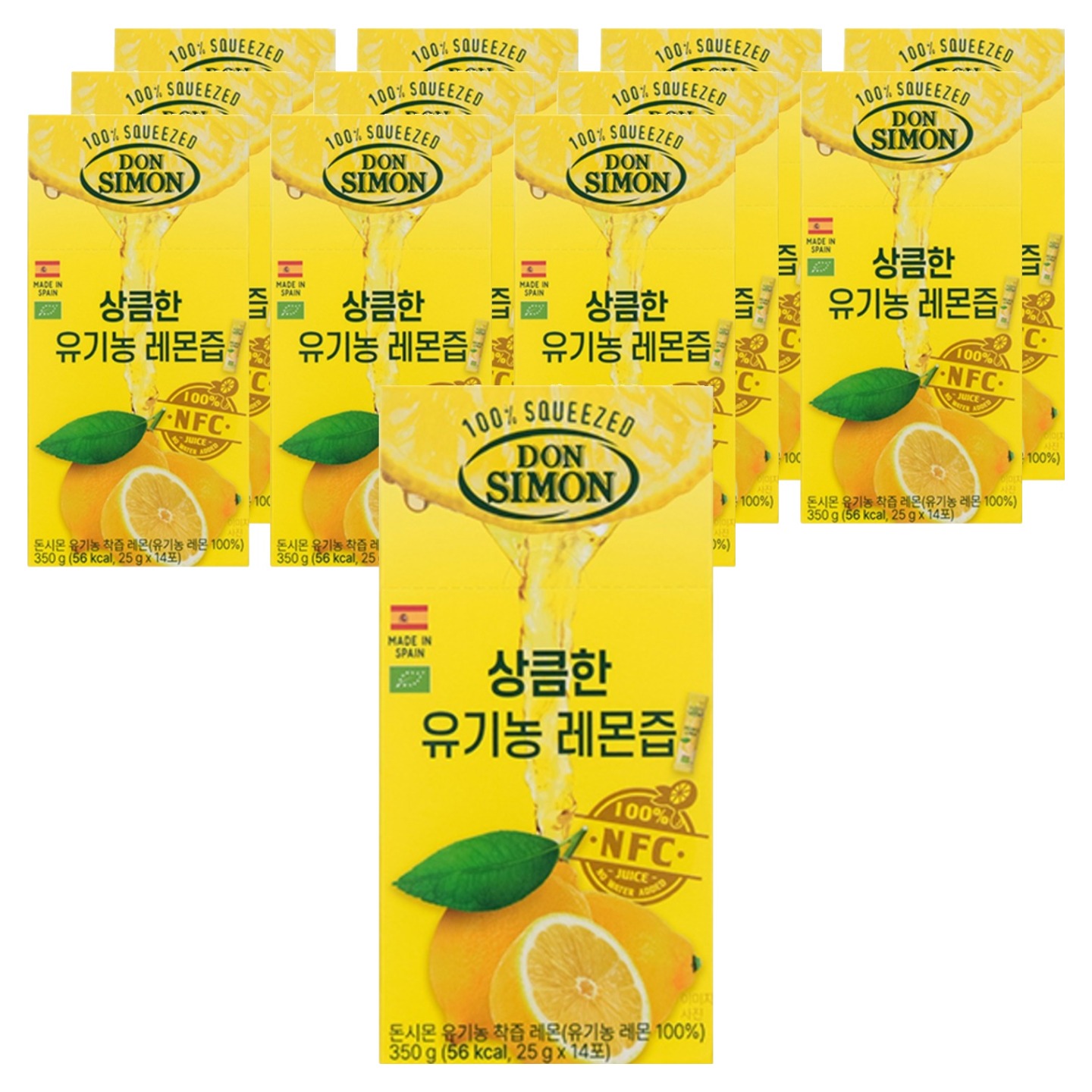 돈시몬 유기농 레몬즙, 25g, 168개 91,160원