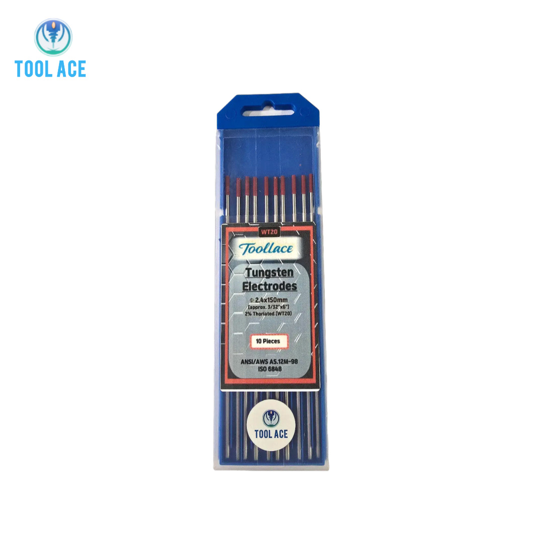 툴에이스 텅스텐봉 텅스텐 알곤 티그 전극봉 토륨 WT20 2.4mm 1통 (10개), 1세트, WT20 2.4x150 74,140원