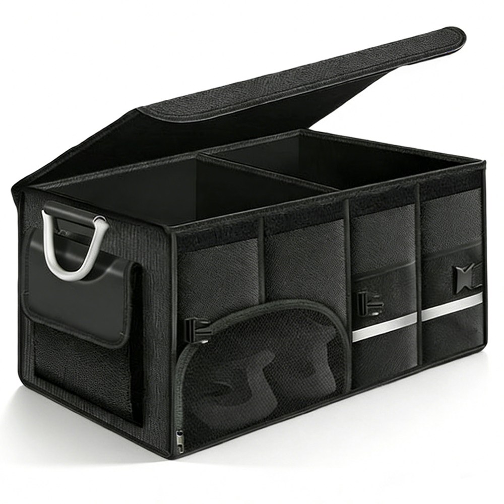 리빙픽 차량용 다용도 방수 72L 대용량 멀티 수납 접이식 트렁크 정리함, 블랙 22,500원