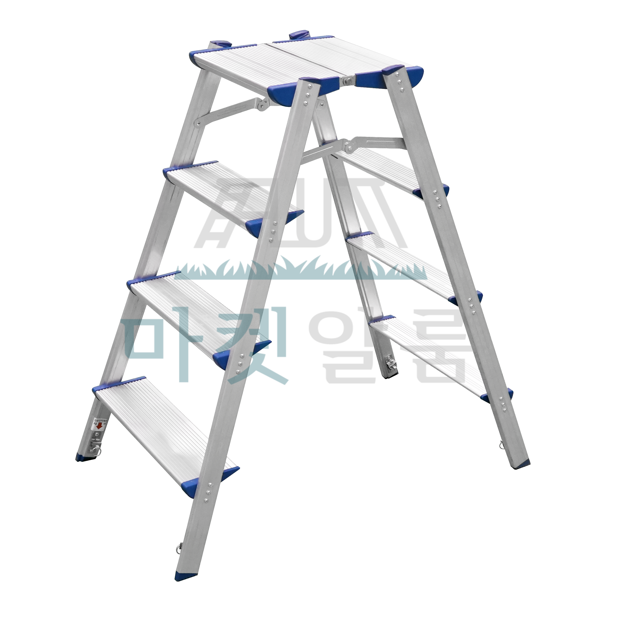알룸 국산 알루미늄 가정용사다리 특광폭 4단, 1개 114,900원