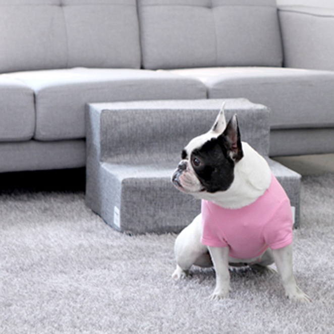 레드퍼피 반려견 쿼트롤리 펫스텝 2단, 퓨터그레이, 1개 20,280원