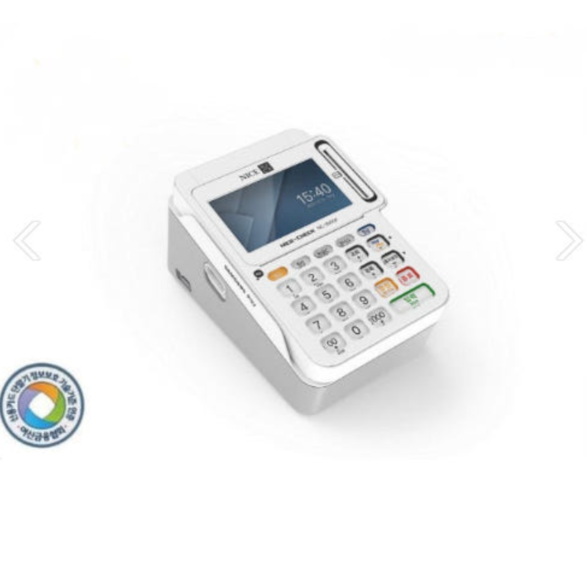 나이스 정보통신 유선 카드단말기 IC 신용카드기 토스프론트 네이버커넥트 10,000원