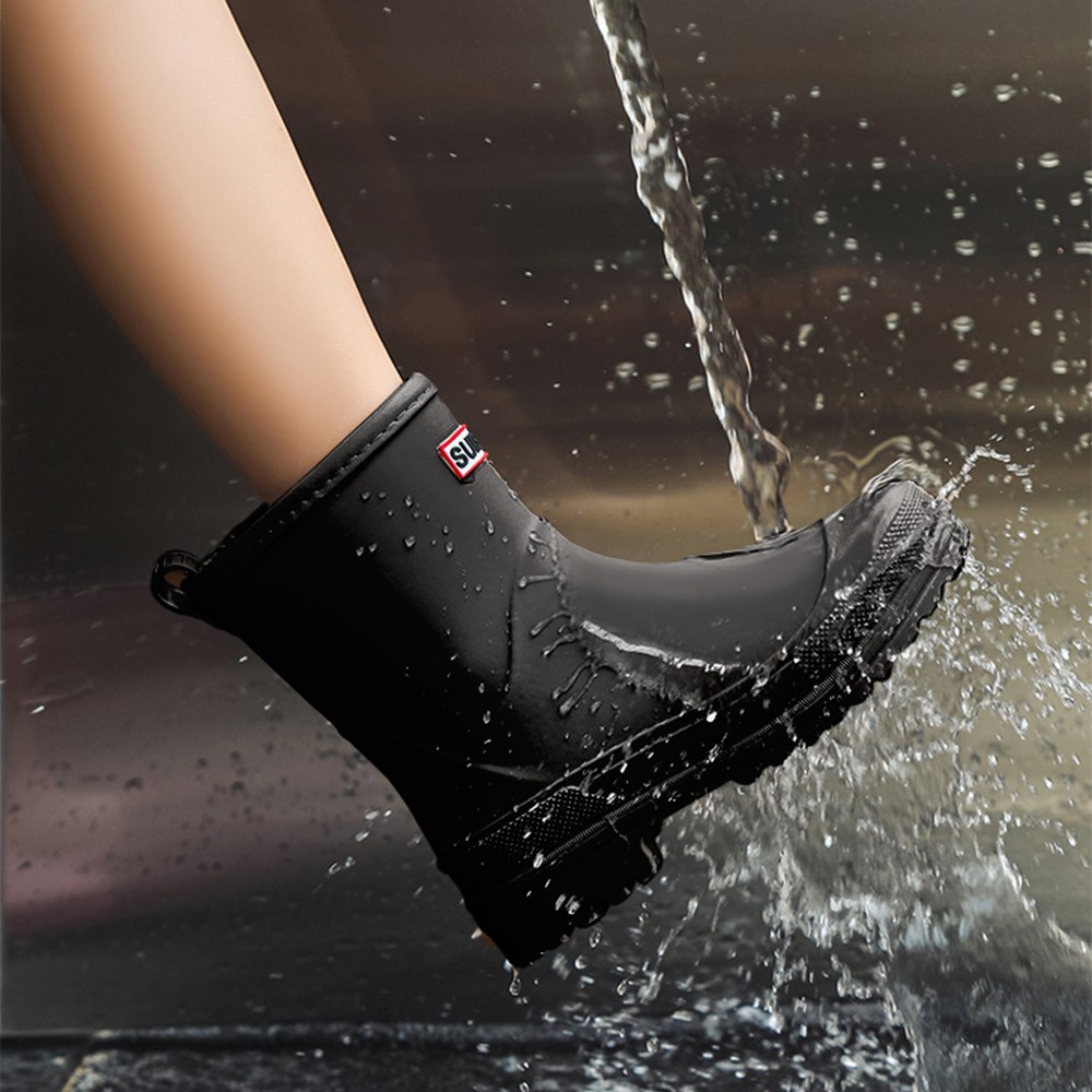 모니즈 비오는날엔 미끄럼방지 미들 레인부츠 고퀄리티 장화 16,050원