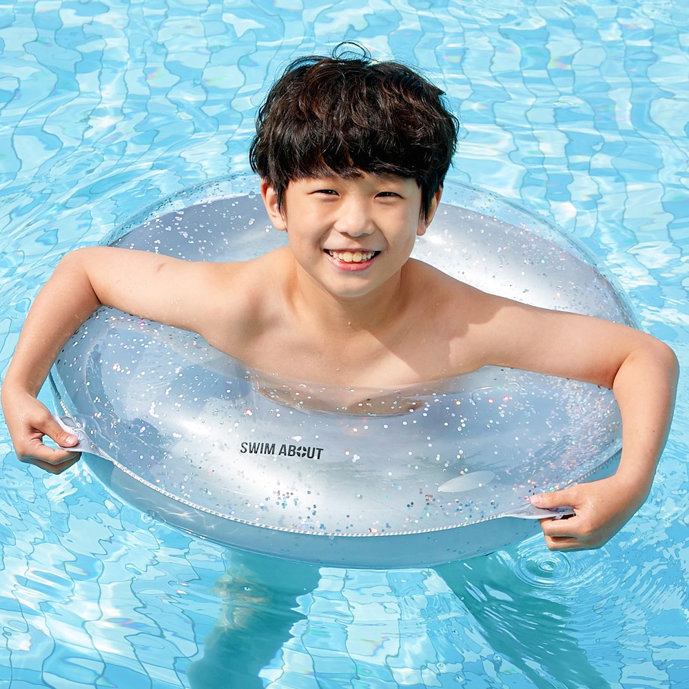 스윔어바웃 어린이 반짝이 원형 튜브 75cm 10,900원