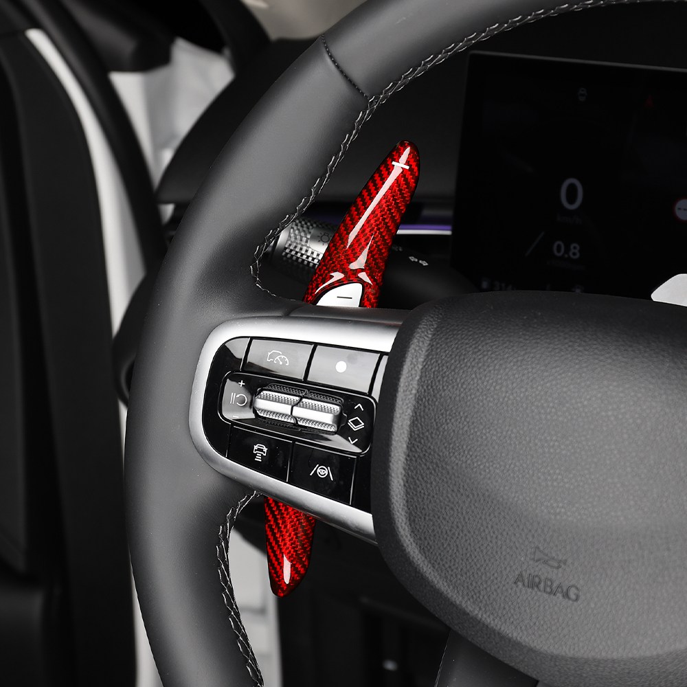 유투카 호환 GV80 페이스리프트 리얼카본 연장킷 패들쉬프트 튜닝 몰딩 109,500원