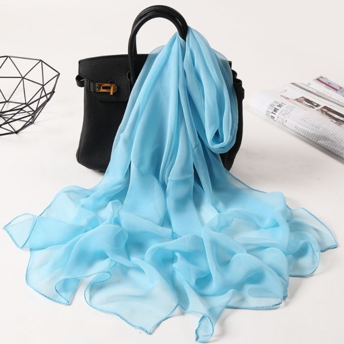 쉬폰,봄,가을,정장,우아한 스카프 9,000원