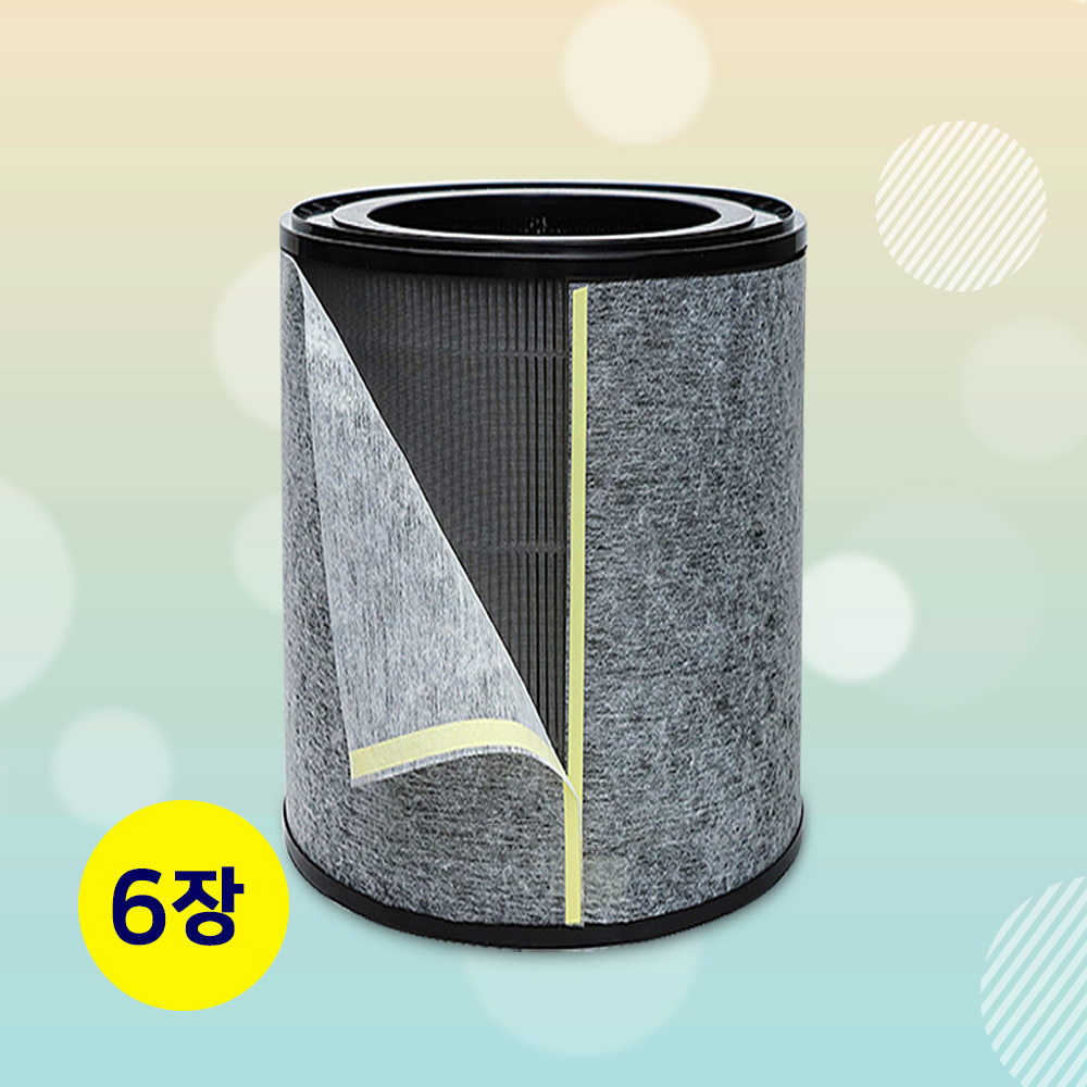 [호환] 캐리어공기청정기필터 필터세이퍼 6장 18평형 15,000원