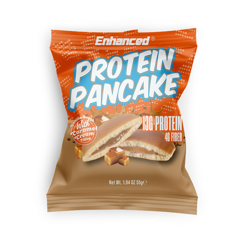 ENHANCED 프로틴 팬케이크 카라멜맛 다이어트빵 단백질 다이어트간식, 55g, 10개 51,900원