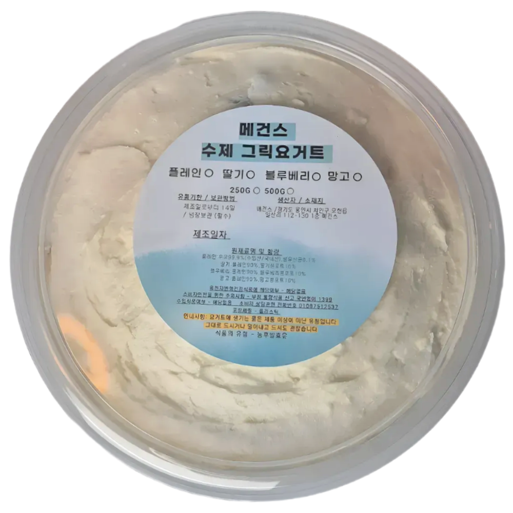 메건스 꾸덕한 그릭요거트 대용량 1kg 망고맛, 1kg, 1개 25,940원