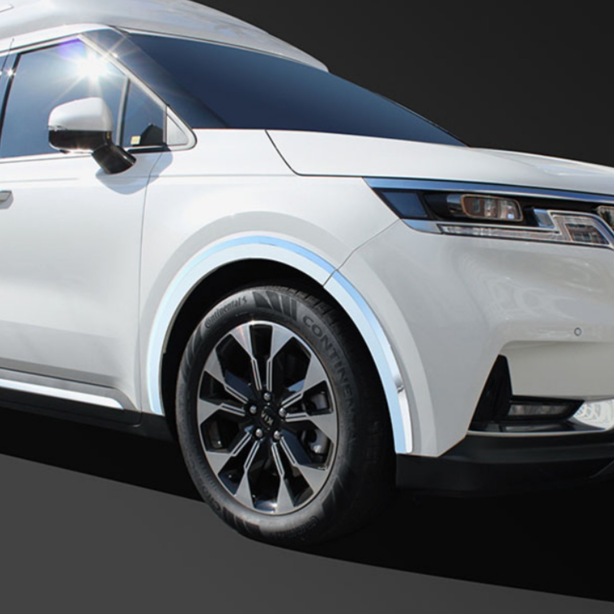 뭉구카 KD 카니발4세대 휀다몰딩 휀다부식방지 외부인테리어몰딩 크롬몰딩 부식가리개 8pcs D118 2020년08월~현재 86,000원