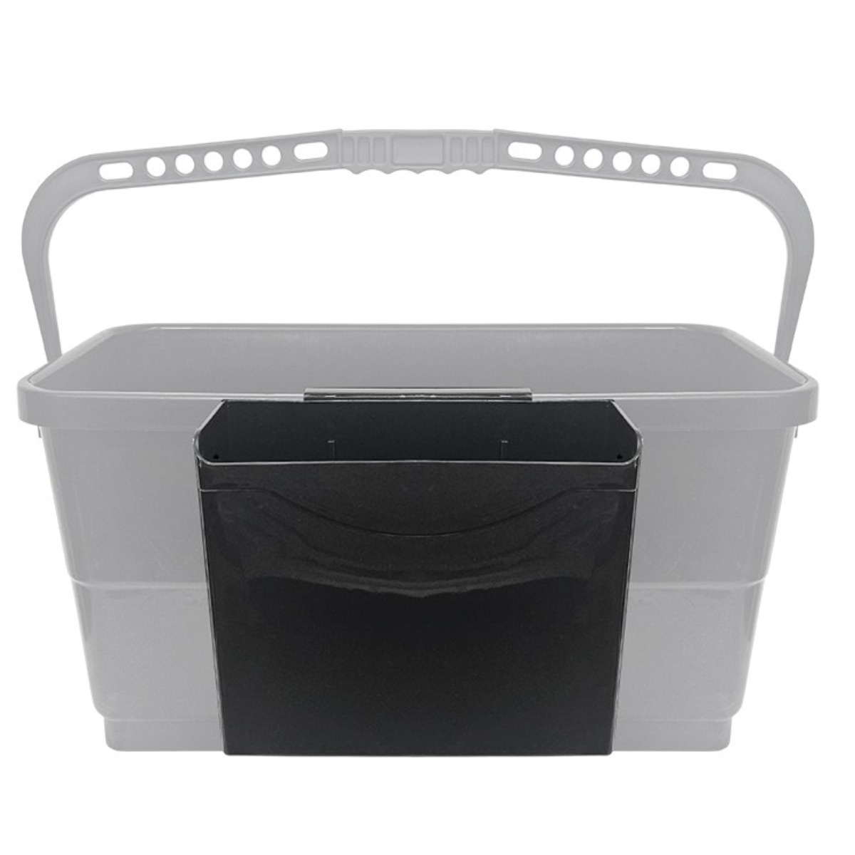 월드그린 보조 버킷 (와이드 버킷 장착용 도구 수납 헹굼 물관리 세차 창문 유리닦이), 1개, 블랙 7,500원