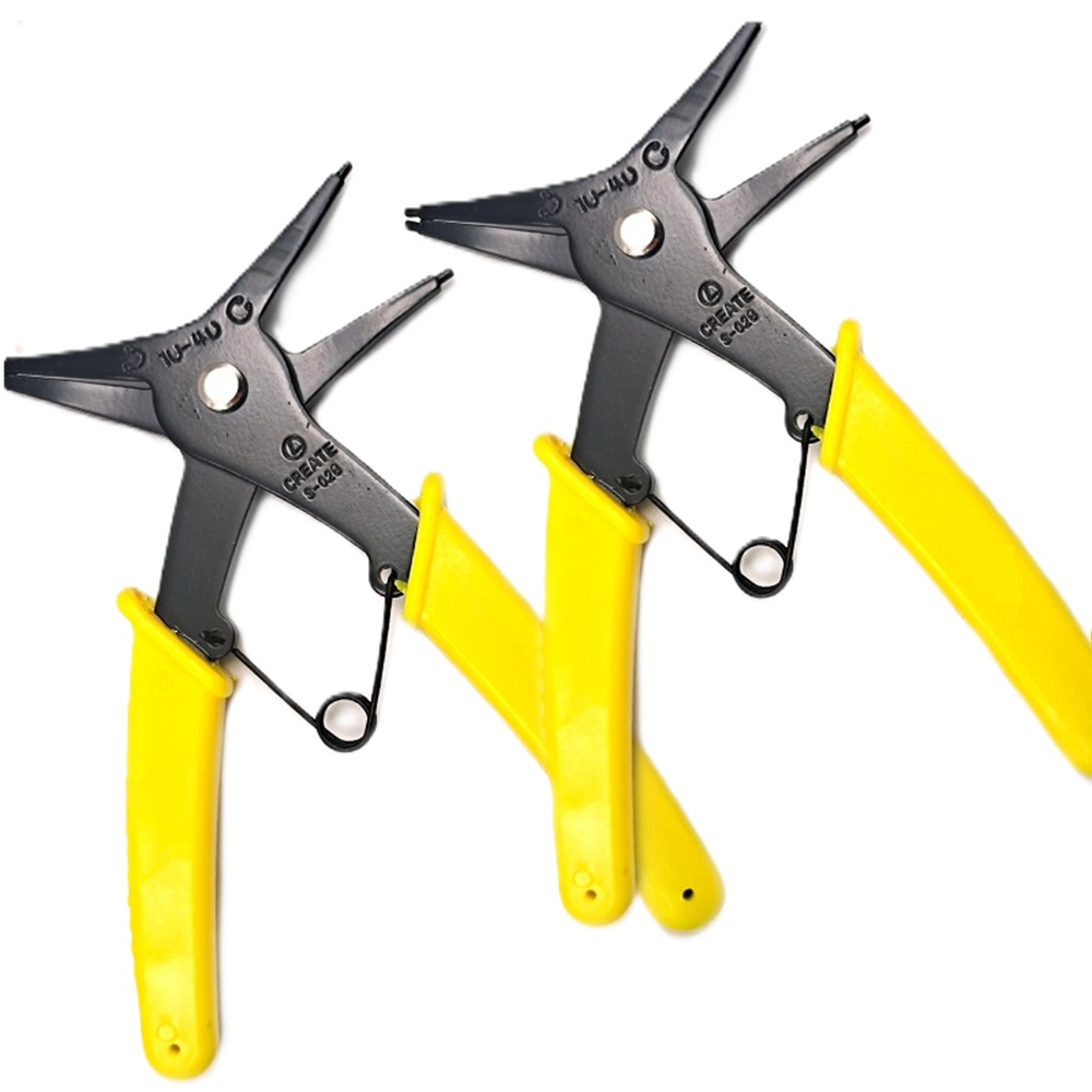 디와이툴즈 스냅링 플라이어 내외겸용 링플라이어 서클클립 탈거공구 10~40mm, 1개 10,100원