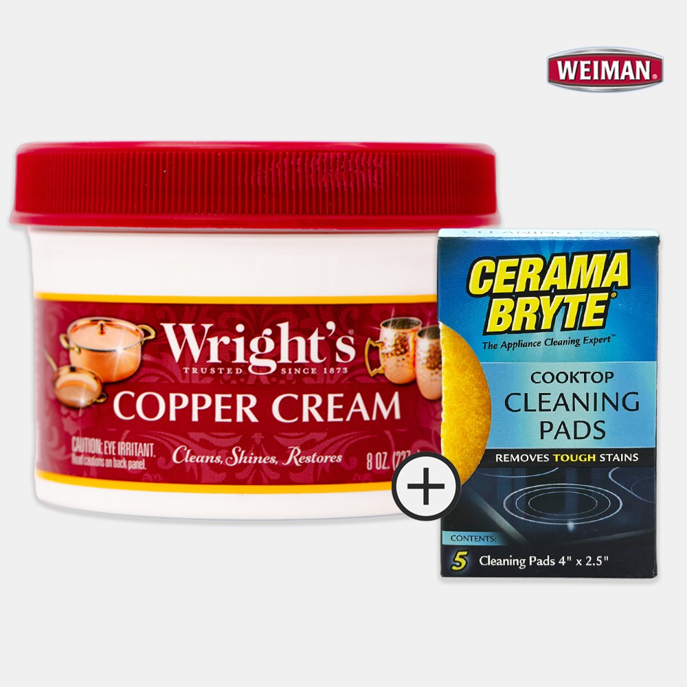 와이만 쿠퍼크림 227g+무흠집 세라마브라이트 수세미 5p 16,900원