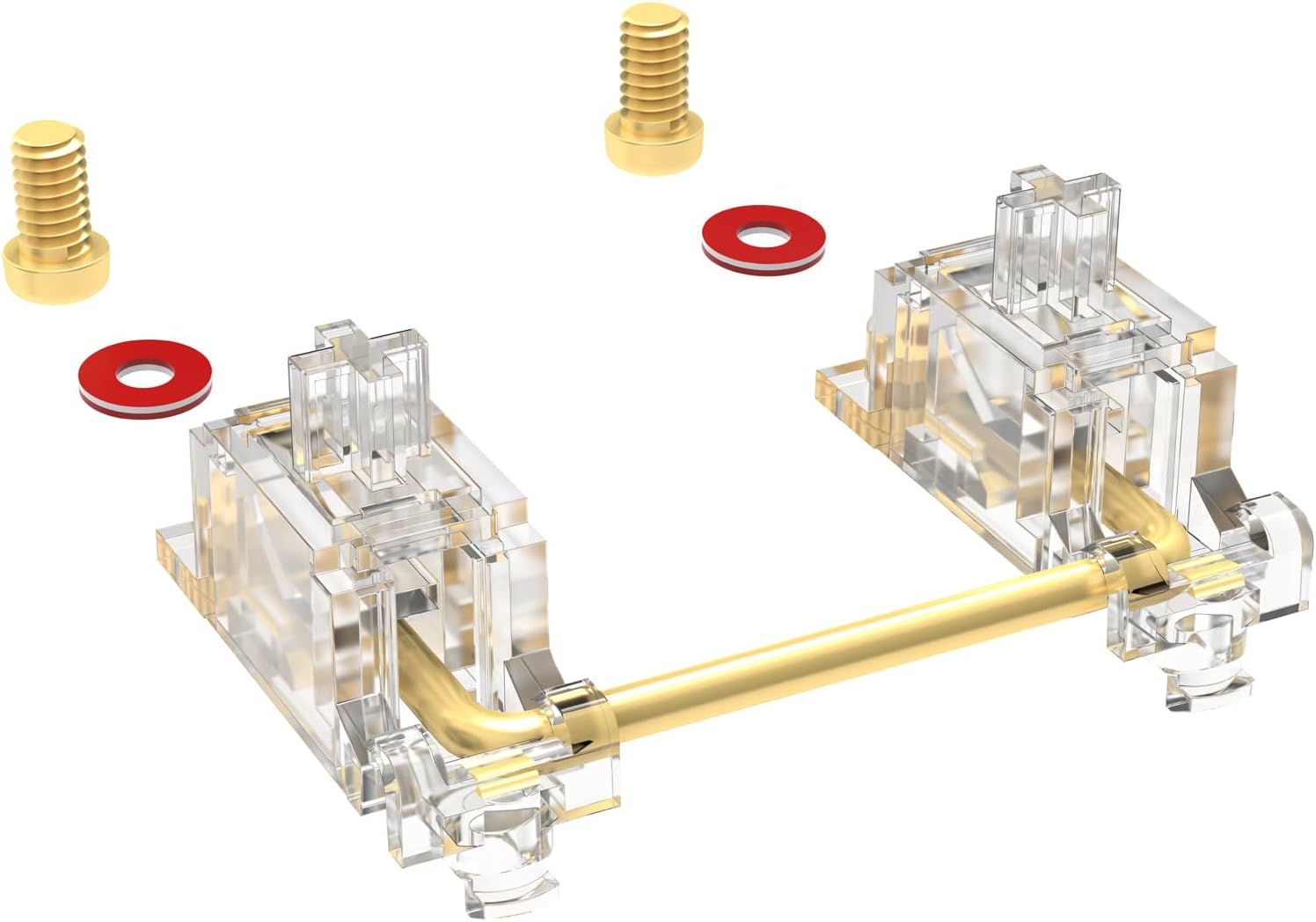 듀록 스태빌라이저 V3 2u 6.25u 7u 와이어가 장착된 나사 기계식 키보드용 PCB 마운트 스태빌라이저V3 클리어 80% 키트 호환 48,300원