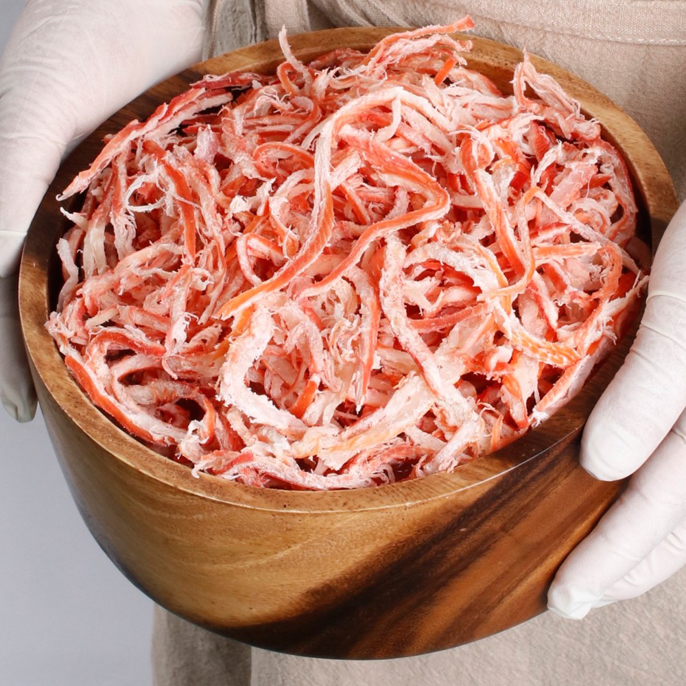 [백송식품] 국내가공 부드럽고 담백한 홍진미채 1kg 영양반찬 25,900원