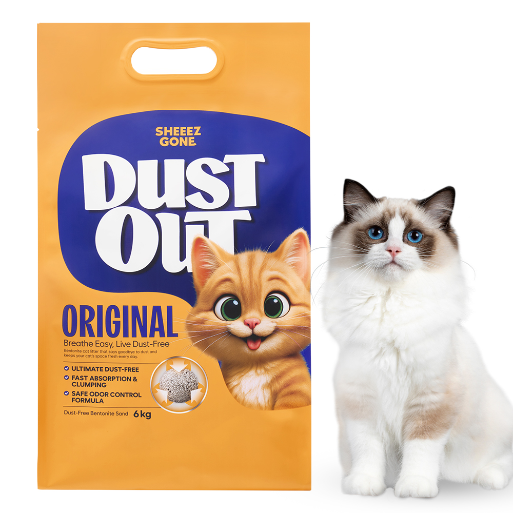 쉬즈곤 먼지아웃 벤토나이트 고양이 모래 15,900원