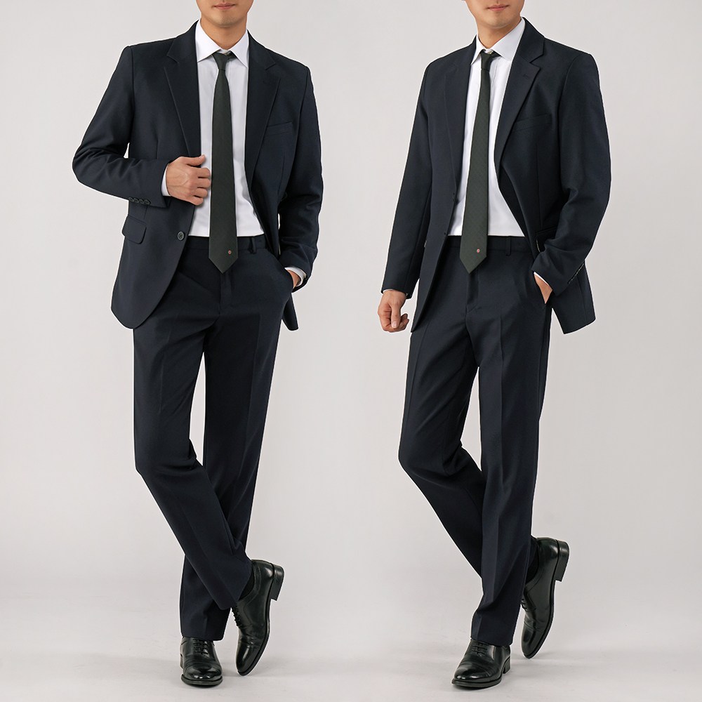 팀스핏 남성용 M~4XL 빅사이즈 사계절 정장수트 자켓 정장바지 세트 결혼식정장 99,000원