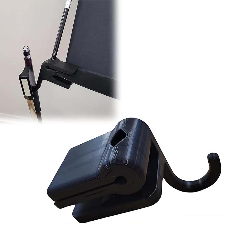 루베이 거문고용 접이식 활걸이 간편 설치 연필 고정 클립 바이올린/무대/리허설, 1개 9,900원