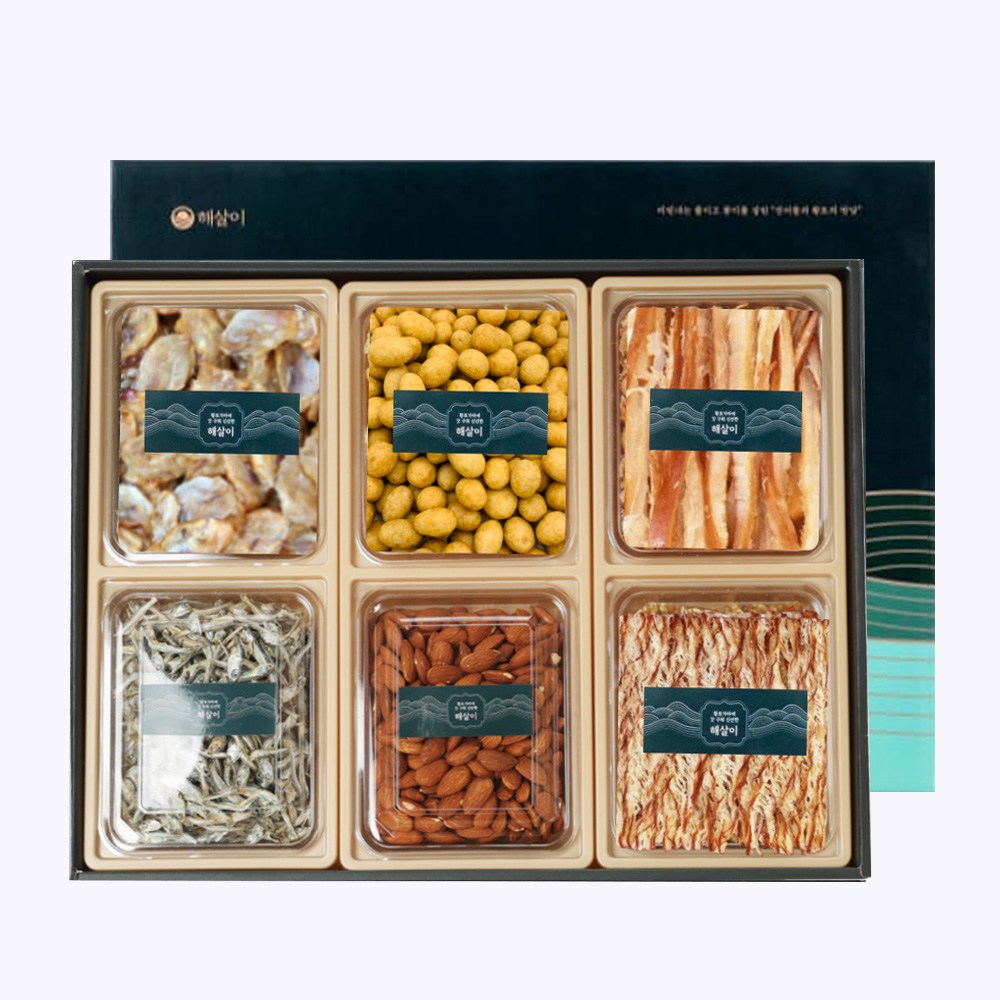 해살이 혼합 6종 안주, 1개 60,900원