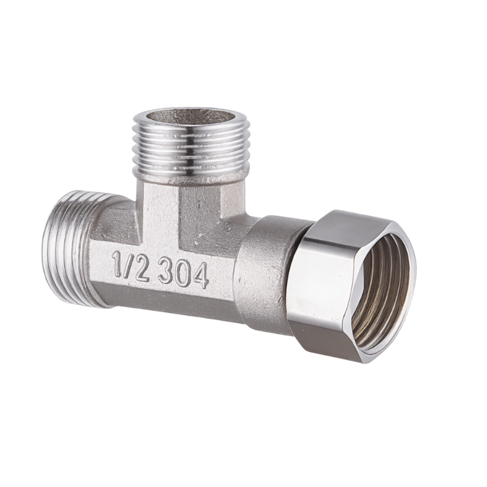 프라니 수도 연결 고급형 스테인리스 T밸브, 1개 7,900원