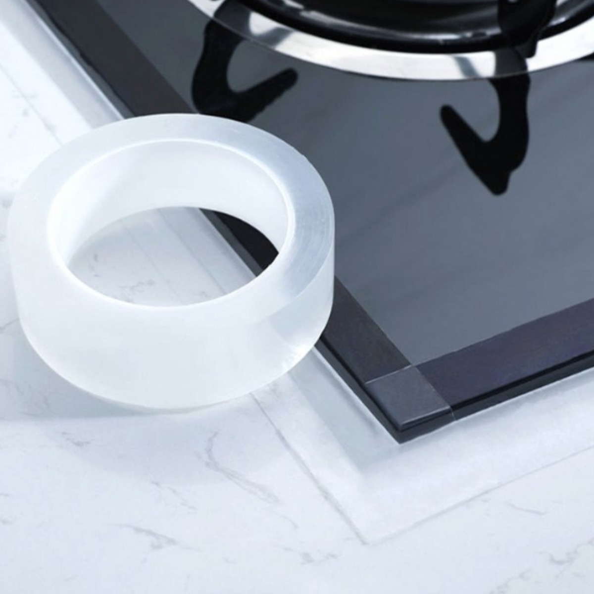 에버스타 초강력 투명 실리콘 방수 테이프 싱크대 인덕션 틈새 차단 곰팡이 방지 18,900원