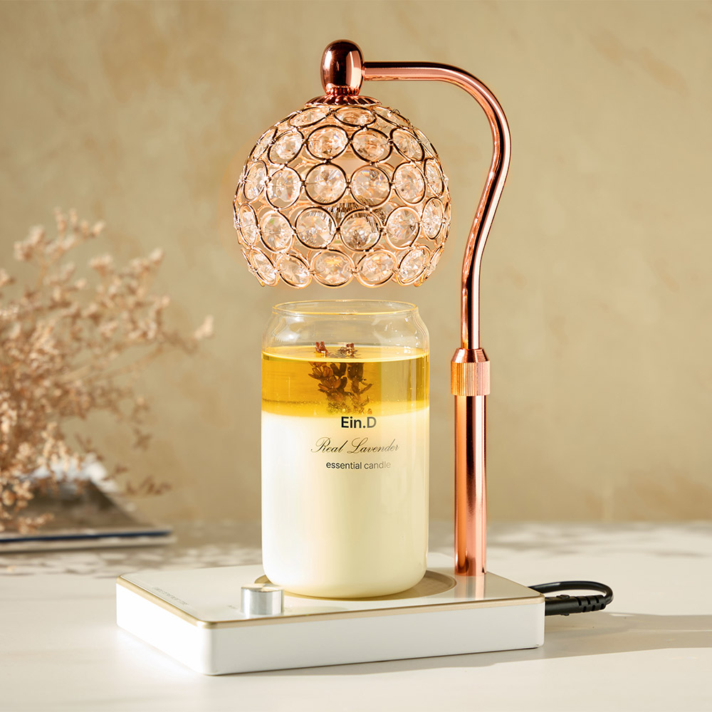 캔들백화점 핸드메이드 크리스탈 비주 터치타이머 캔들워머 천연 에센셜 아로마 소이 캔들 세트 55,190원