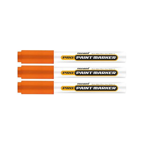 [티이디몰 무료배송 2+1] 모나미 프로 페인트 마카 2mm 3EA, 3개, 주황 5,590원
