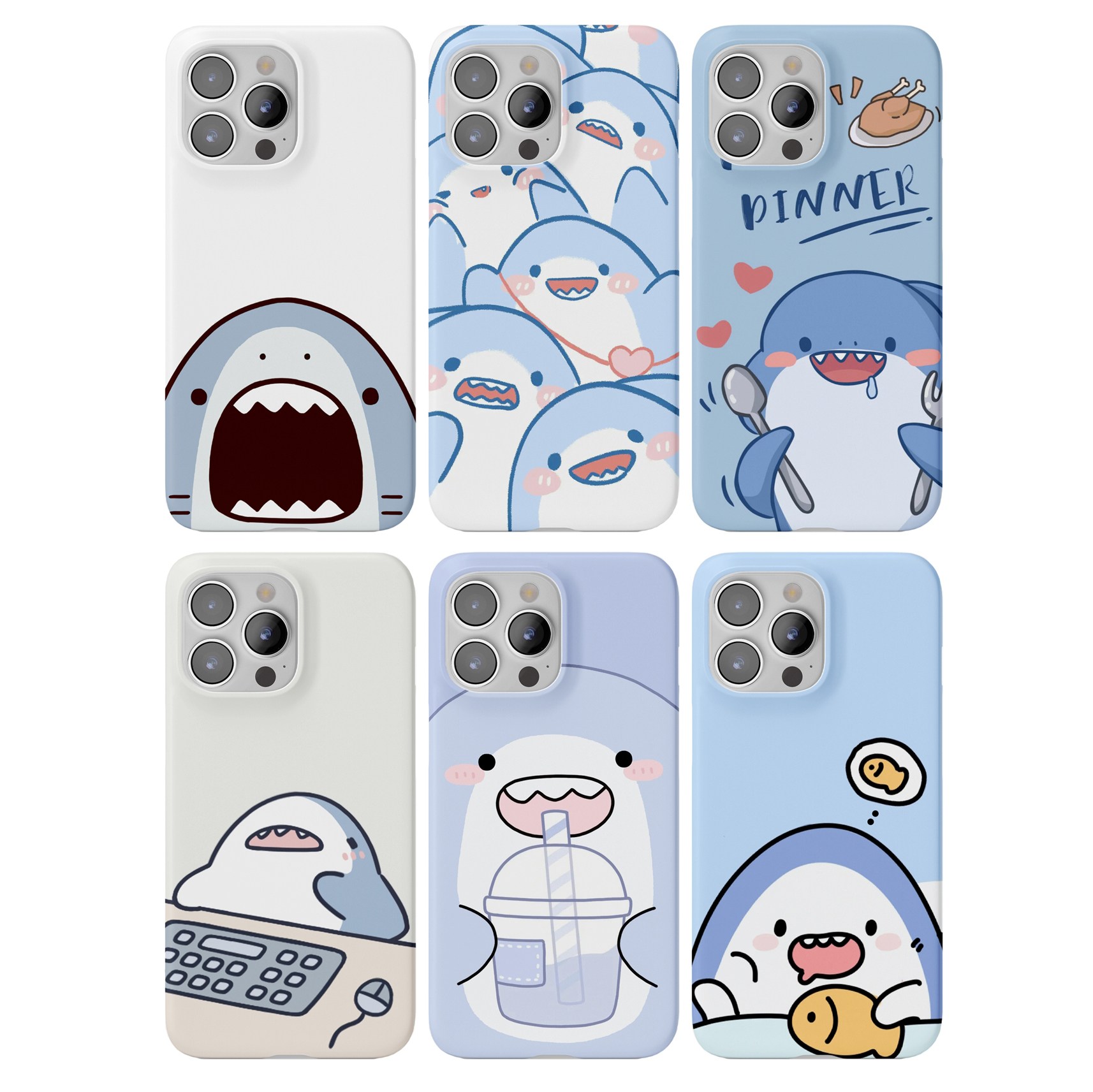 귀여운 아기 상어 케이스 갤럭시 AT-M130 마이브키즈폰 포켓몬폰2 잼폰2 시나모롤폰 12,700원